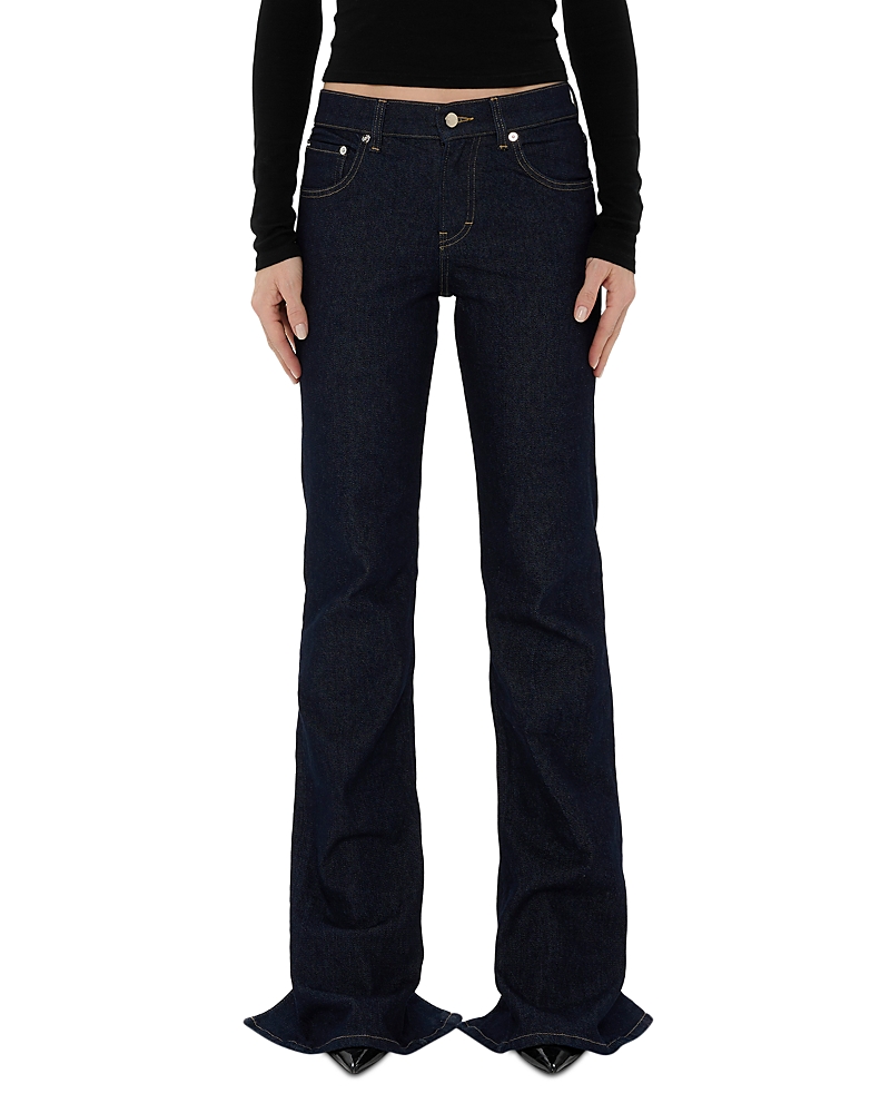 Haikure Chewy Low Rise Straight Jeans in Normal Wash