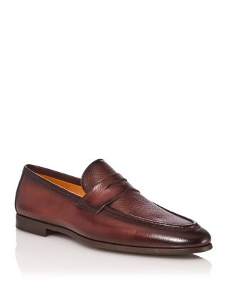 Men's Hafiz Leather Textured Loafers