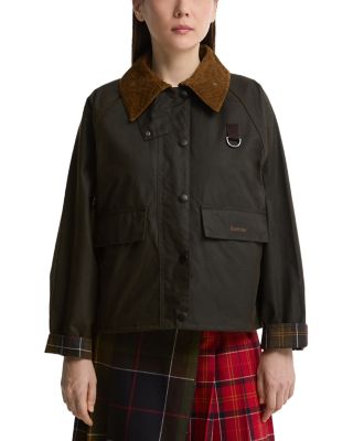 Spey Corduroy Collar Waxed Jacket