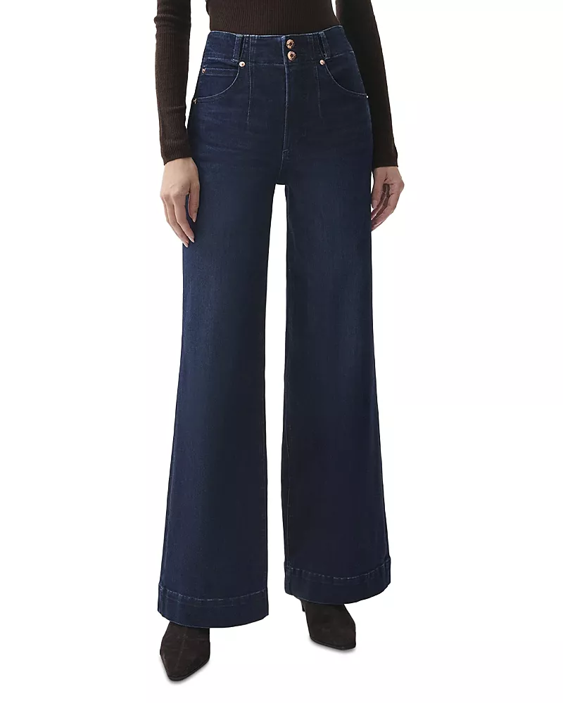 Pistola Lana Double Button High Rise Jeans in Starstruck