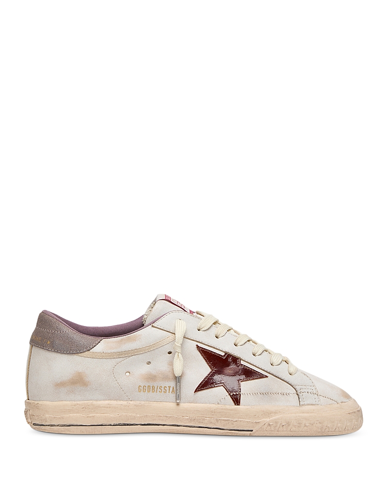 Golden Goose Men's Super-Star Destroyed Foxing Leather Sneakers
