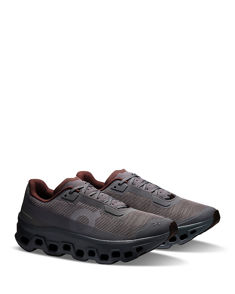 On Women's Cloudmonster Void Sneakers in Ember/Ox