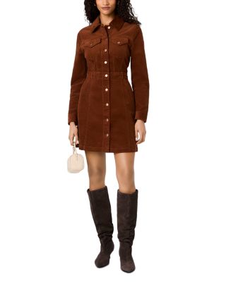 Casey Corduroy Button Front Dress - thumbnail 10