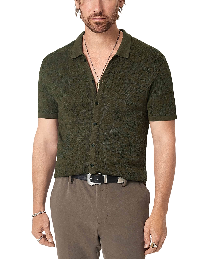 John Varvatos Cayden Cotton Blend Shirt