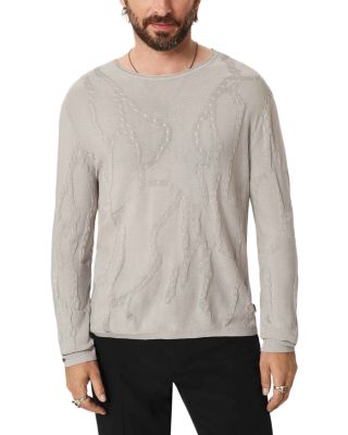 Broken Twig Cotton Crewneck Sweater