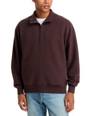 McCarren Funnel Neck Cotton Blend Sweatshirt