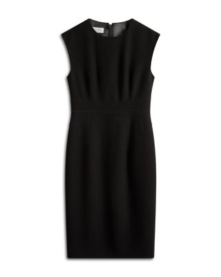 dark blue cowl neck dress Plunging Back in Navy XL (MADE-TO-ORDER) Color:Aquarius 83401 Alice + Olivia Dress Invisible zip closure