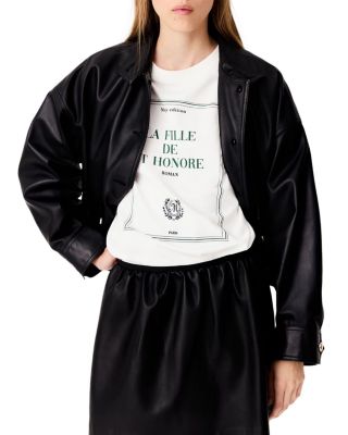 Jozeblack Short Leather Skirt