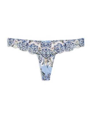 Hydrangea Lace Trim Thong - thumbnail 5