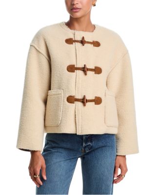 The Woodside Toggle Teddy Jacket