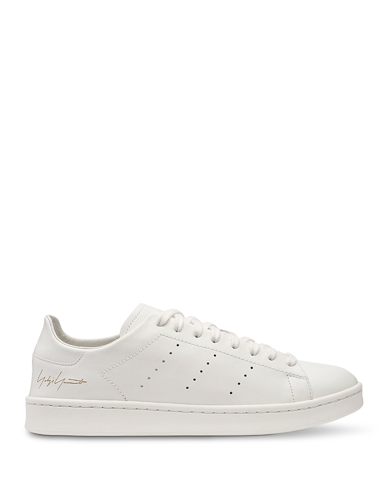 Y-3 Men's Stan Smith Leather Lace Up Sneakers