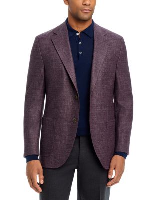 Tailored Fit Hyperlight M&eacute;lange Textured Solid Sport Coat