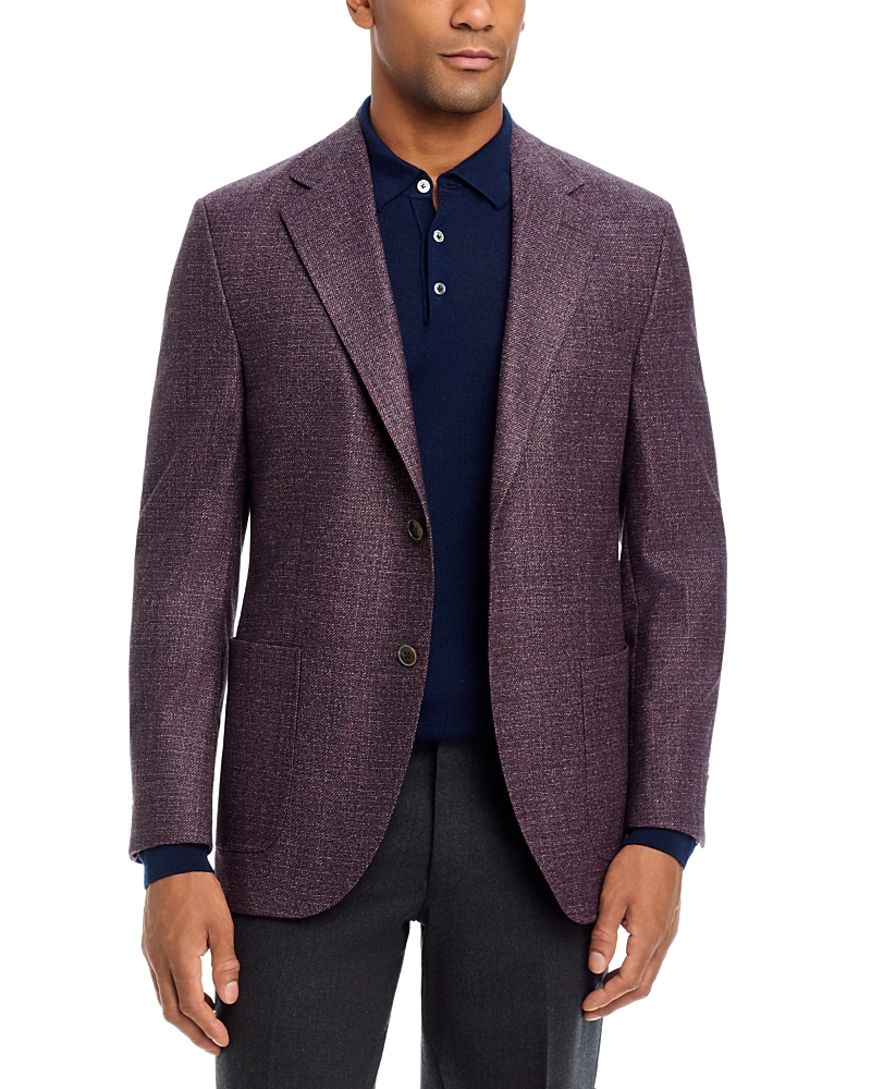 Peter Millar Tailored Fit Hyperlight Melange Textured Solid Sport Coat
