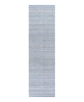 Momeni Caicos CAICOCAI-1BLU Runner, 2'3" x 8'