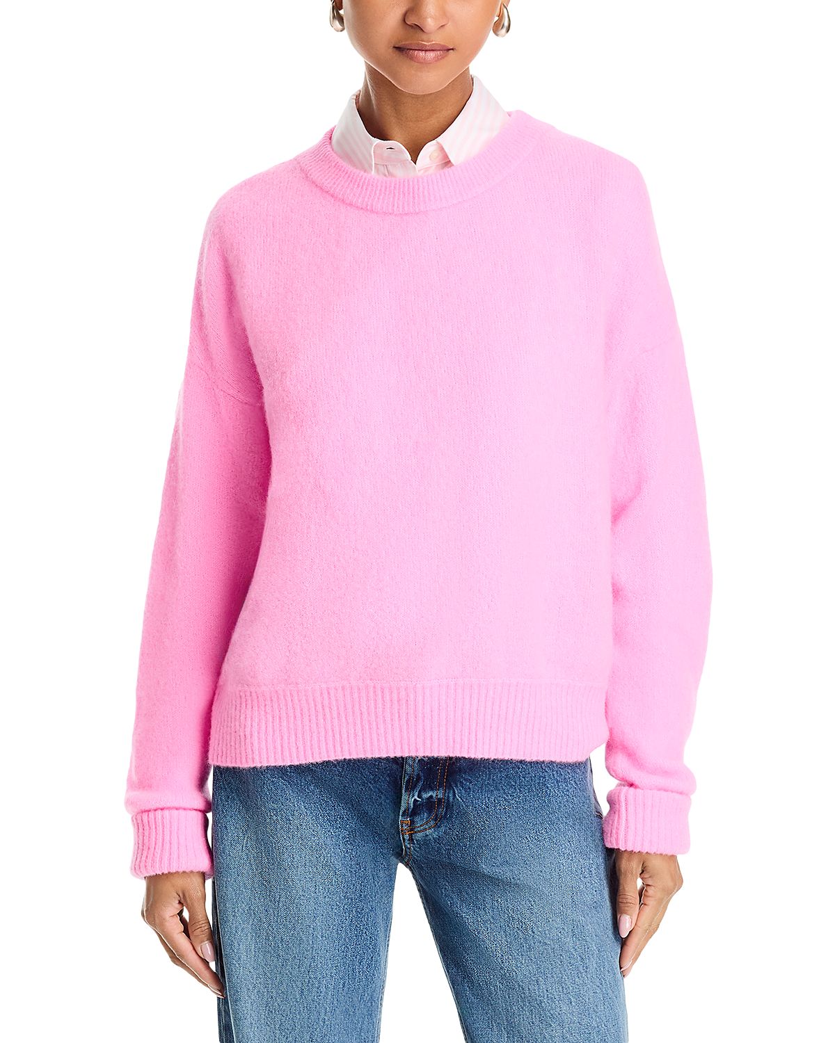 American Vintage Vito Alpaca Wool Blend Crewneck Sweater