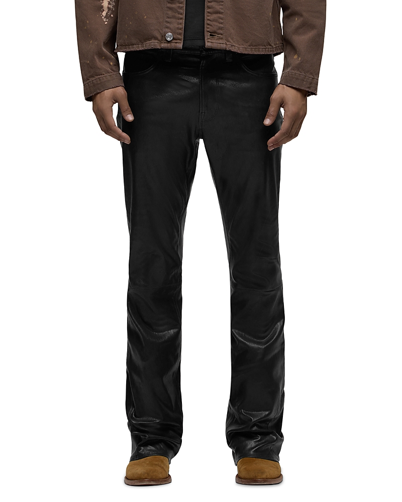 Hudson Walker Kick Flare Leather 34 Pants