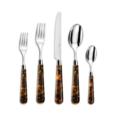 Altea Tortoise Handle 5-Piece Place Setting