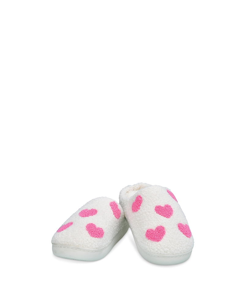 Iscream Girls' Heart Slippers - Little Kid, Big Kid