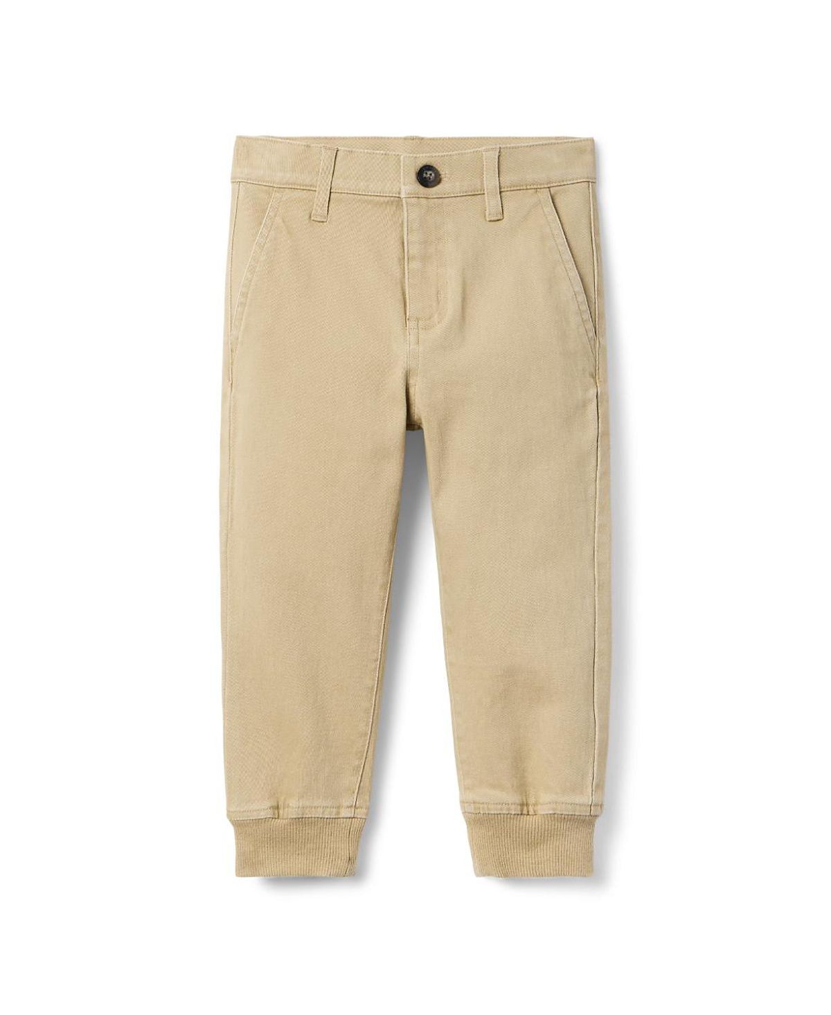 Janie and Jack Boys' The Button Twill Jogger - Baby, Little Kid, Big Kid