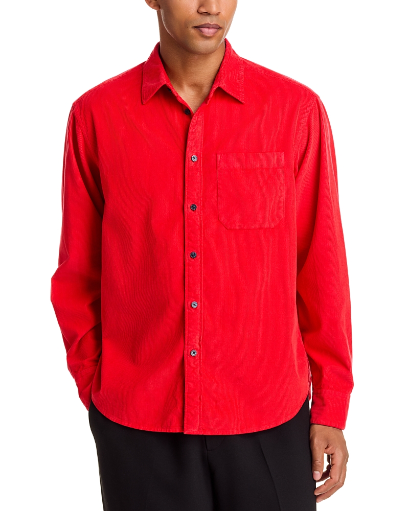 rag & bone Relaxed Corduroy Cotton Pocket Shirt