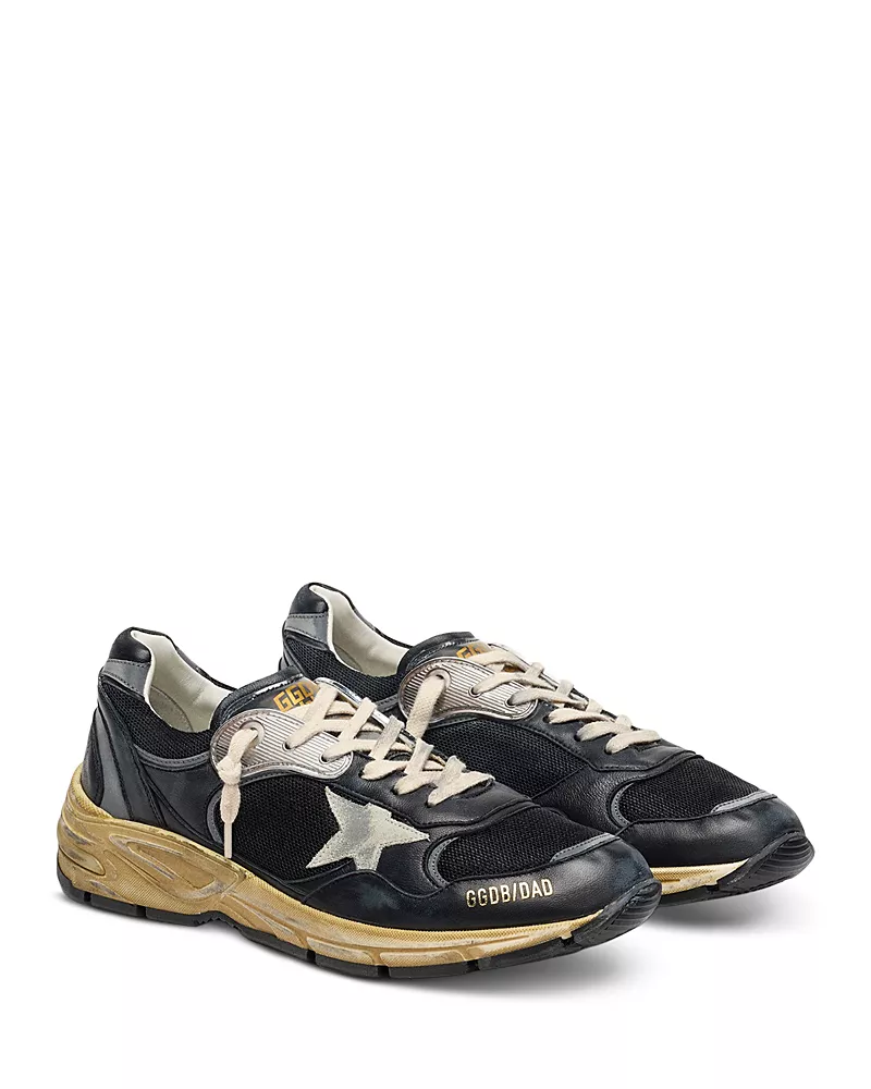 Golden Goose Women's Running Dad New Net Lace Up Sneakers