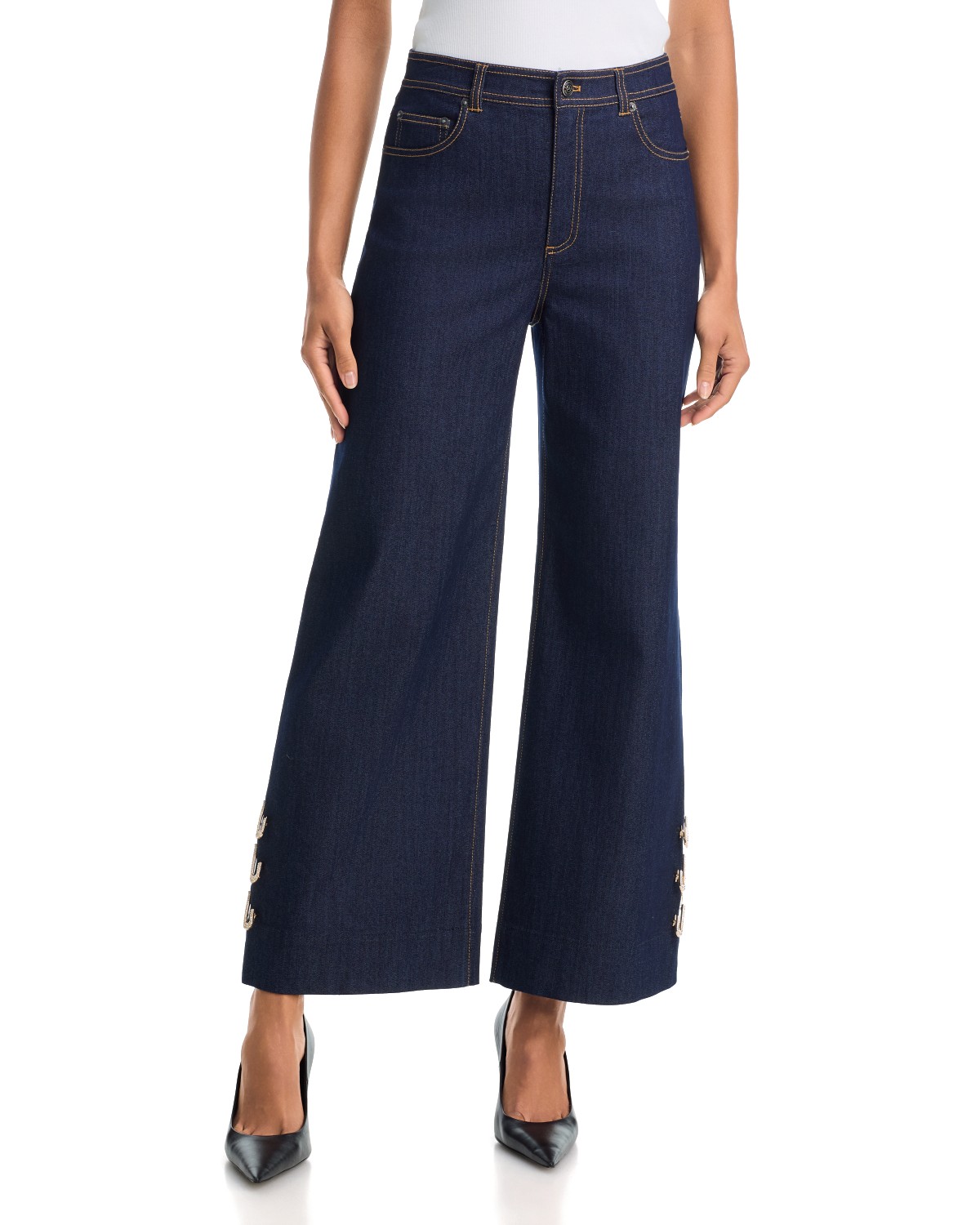 Blake High Rise Straight Jeans in Indigo