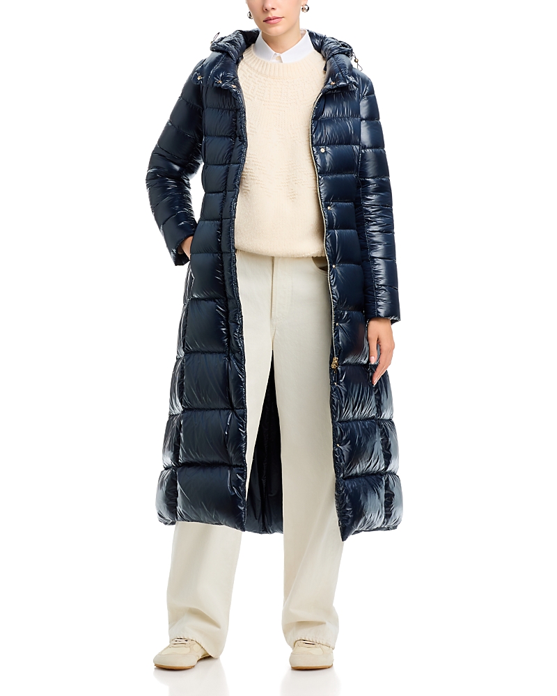 Herno Ultralight Fitted Maxi Puffer Coat