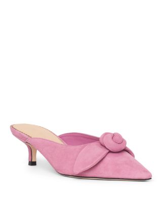 Women's Layla Suede Kitten Heel Pumps