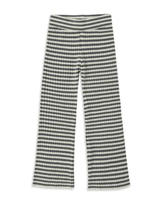 Girls' Midnight Striped Flare Rib Knit Pants - Little Kid, Big Kid 