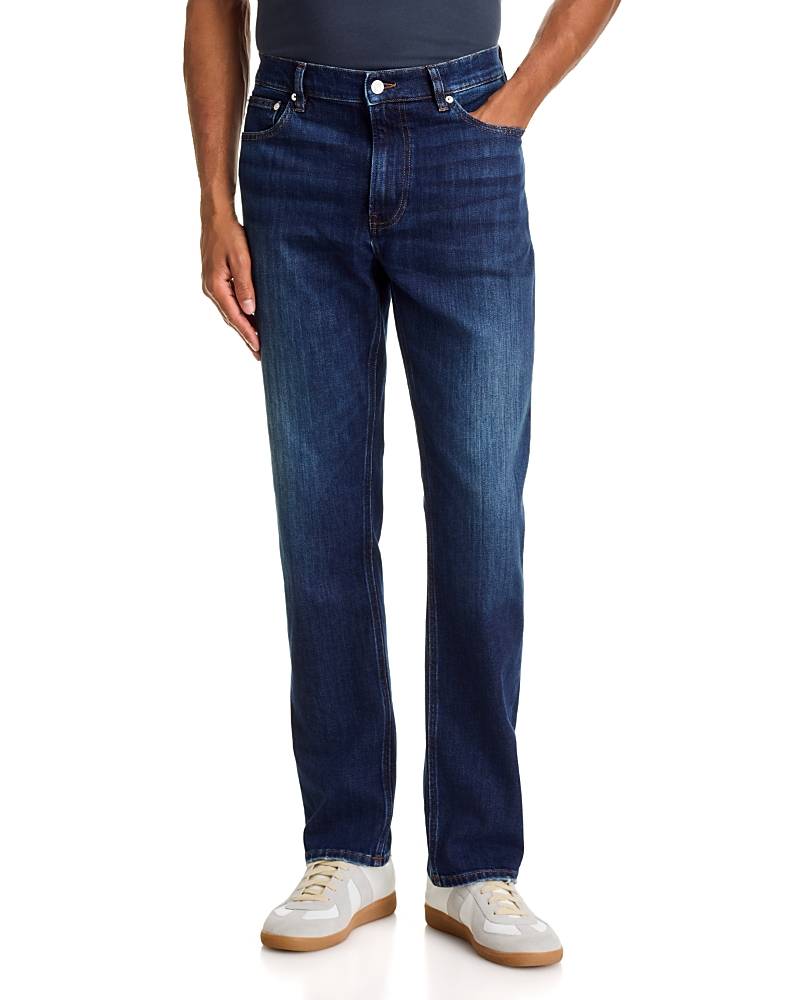 Frame Modern Straight Fit 32.5 Jeans in Freetown Blue