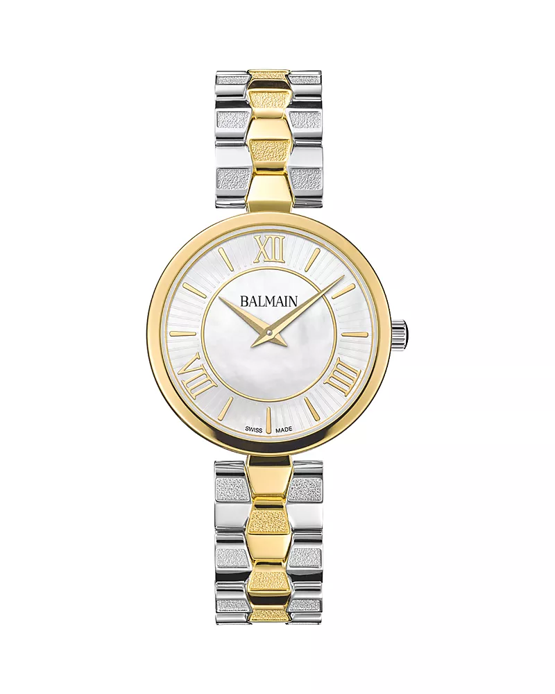 Balmain Sedirea Two Tone Quartz Watch, 31mm