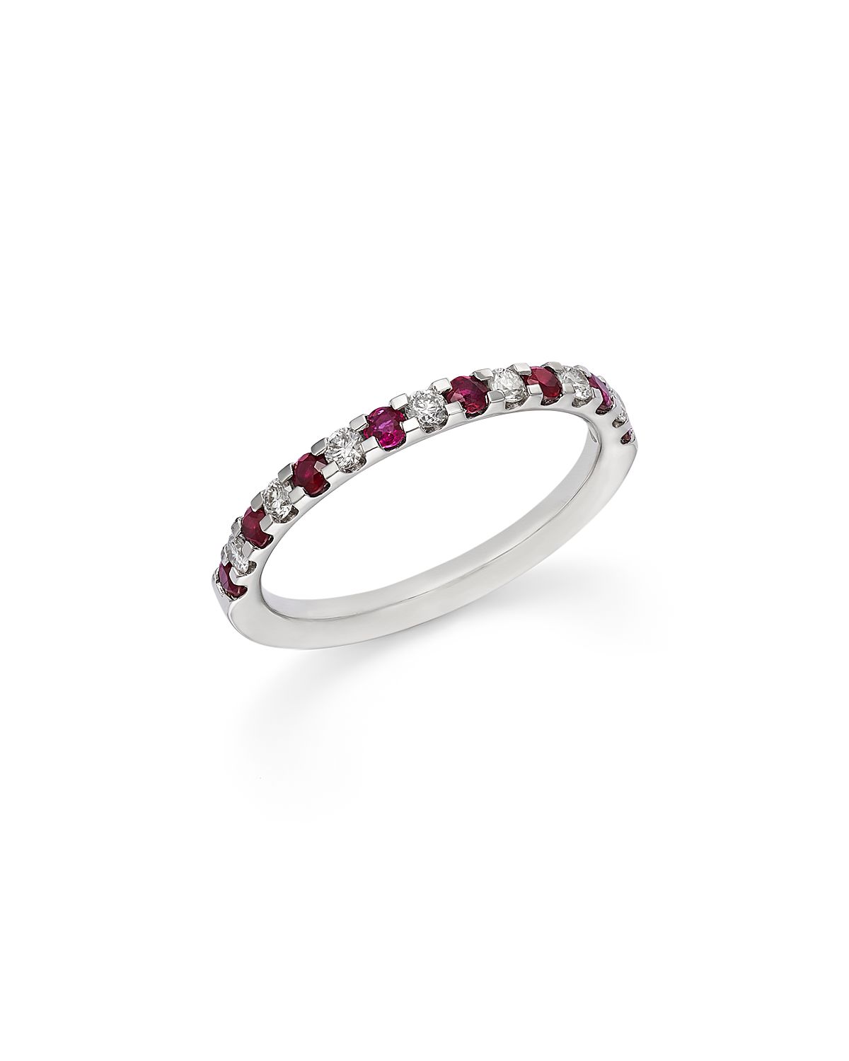 Bloomingdale's Fine Collection Gemstone & Diamond Classic Stack Band Ring