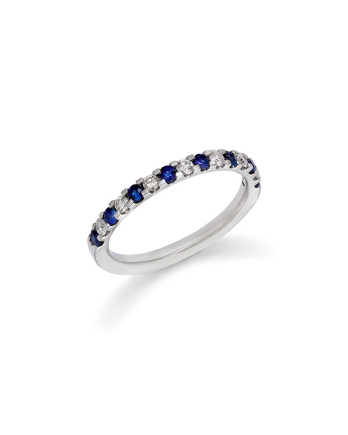 Bloomingdale's Fine Collection Gemstone & Diamond Classic Stack Band Ring