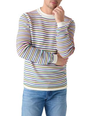  Hilton Multi Stripe Rollneck Sweater