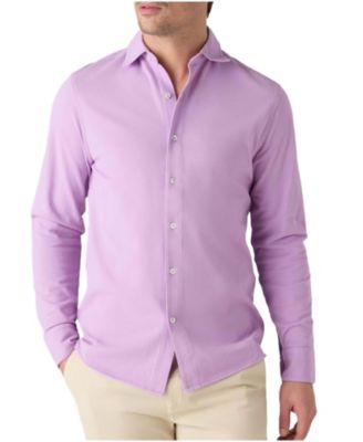 Robert Talbott Foster Long Sleeve Knit Shirt