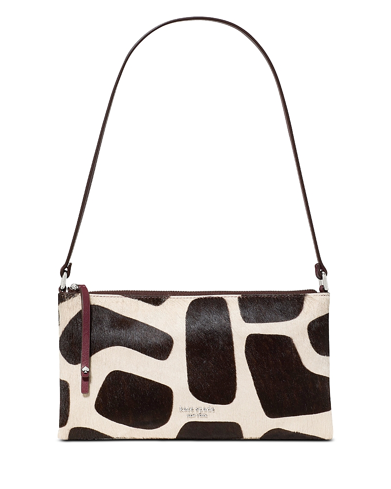 kate spade new york Fling Giraffe Print Calf Hair Pochette Bag