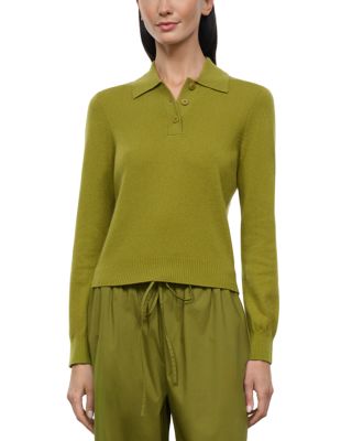 Gemma Cashmere Polo Sweater