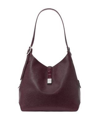 Deco Large Leather Shoulder Bag