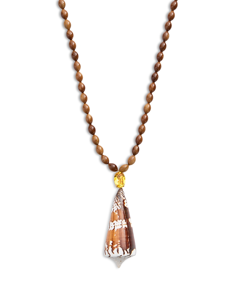 Jennifer Behr Cowley Shell Necklace, 16