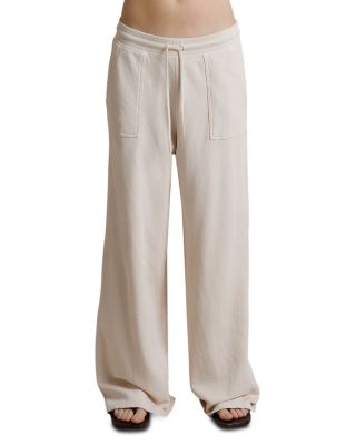 perfectwhitetee Noa Cotton French Terry Sweatpants