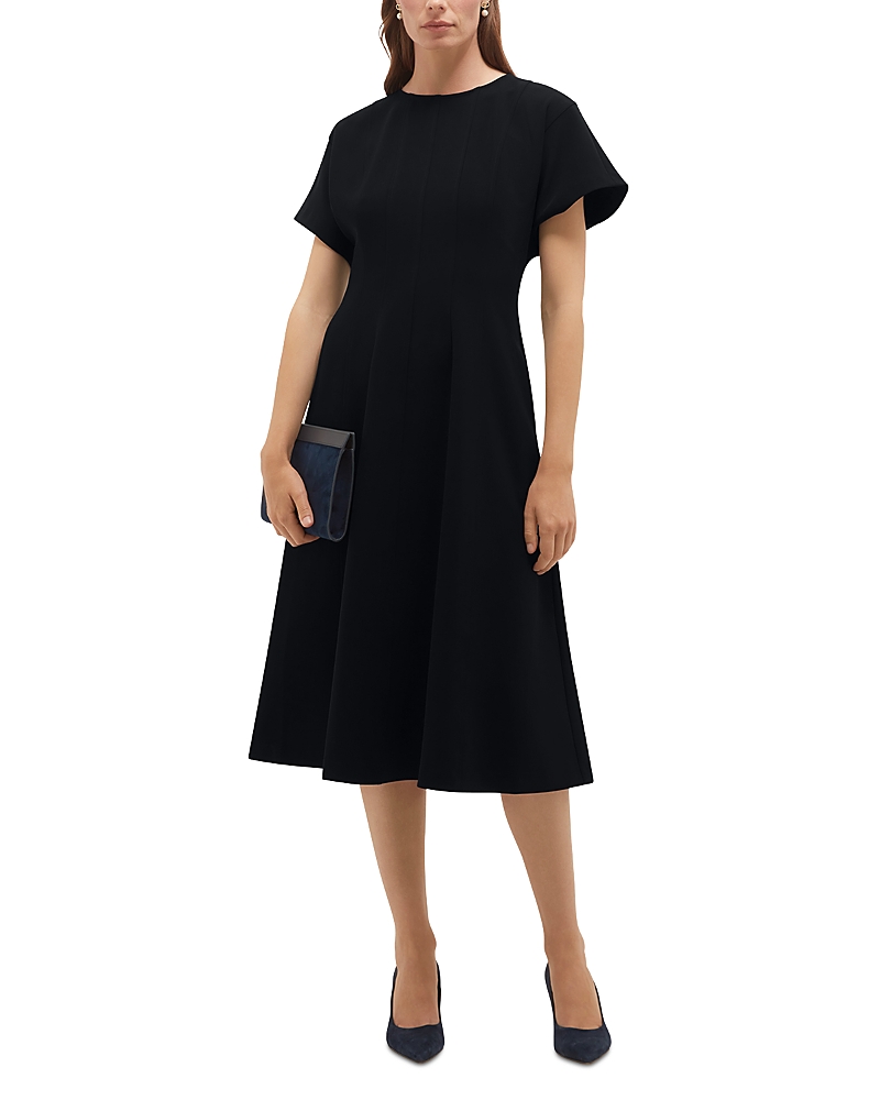 Hobbs London Melina Cap Sleeve Midi Dress