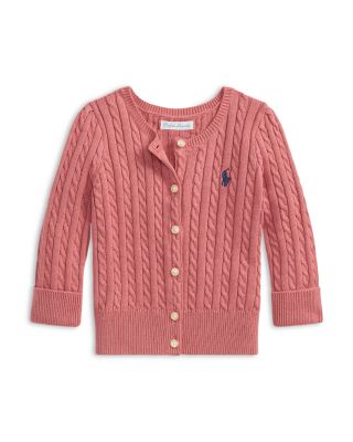 Girls' Mini Cable Cotton Cardigan - Baby