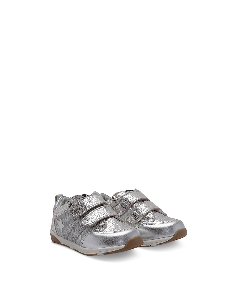 Old Soles Unisex Field Squad Metallic Leather Sneakers Baby, Toddler