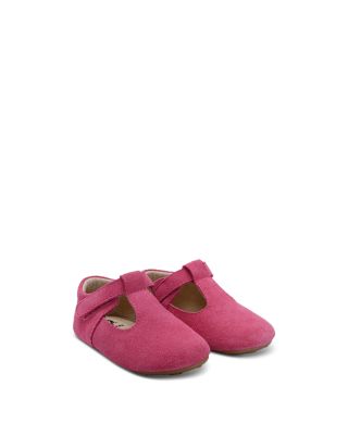 Girls' Softly Bub Suede T Strap Flats – Baby, Toddler