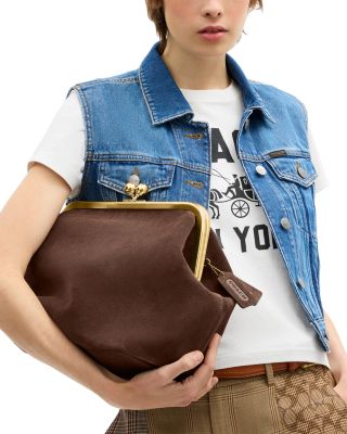 COACH Sue Suede Shoulder Bag | Bloomingdale's Handbags