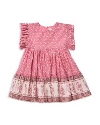 Girls' Kit Printed Cotton Dress - Little Kid