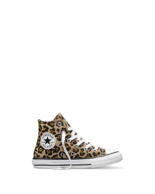 Girls' Chuck Taylor All Star High Top Leopard Sneakers - Toddler, Little Kid