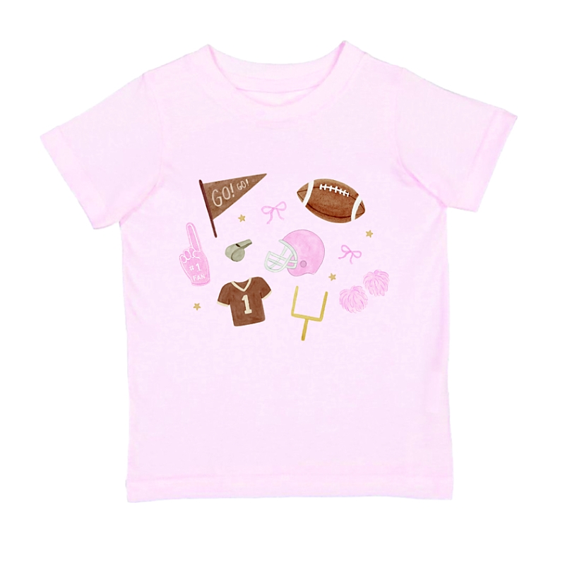 Sweet Wink Girls' Game Day Icon Short Sleeve T-Shirt - Big Kid