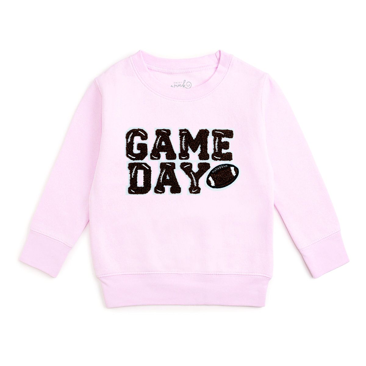 Sweet Wink Girls' Game Day Patch Sweatshirt - Little Kid, Big Kid