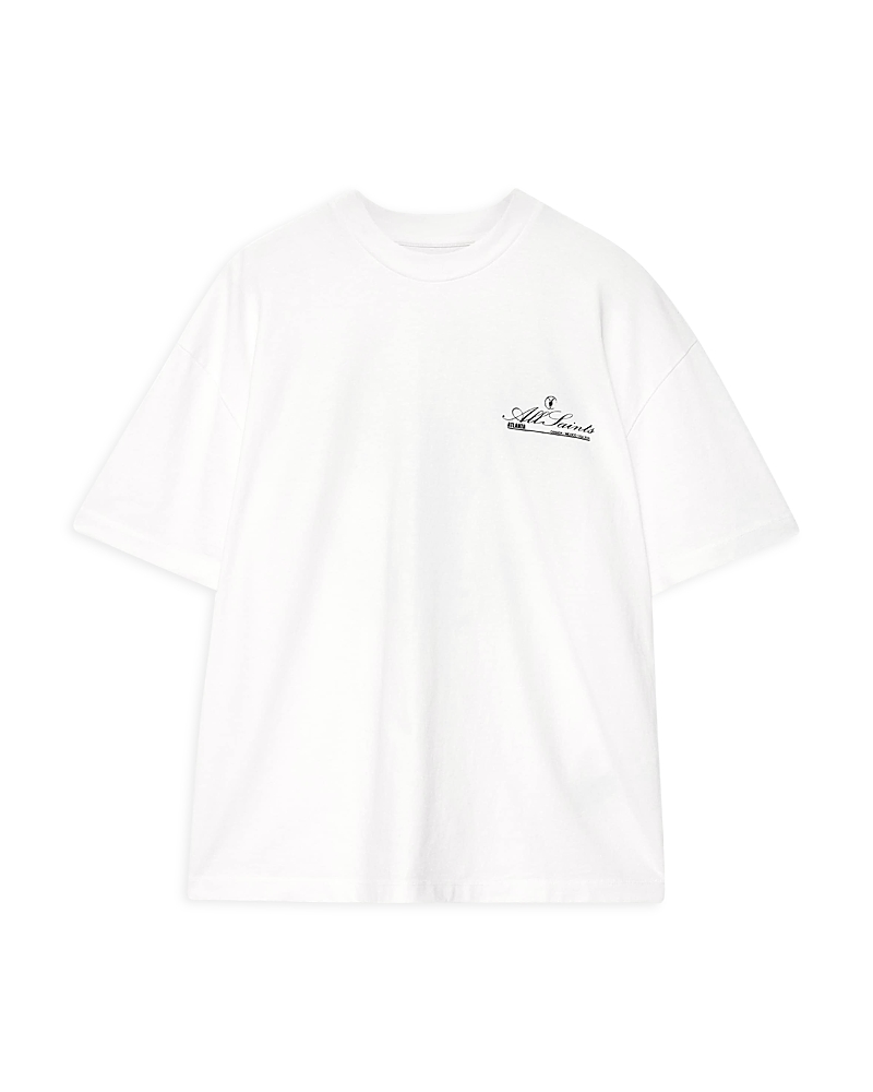 Allsaints Skullcap Logo Graphic Cotton T-Shirt